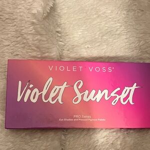 Violet Voss Sunset Pro Series Palette used a few times